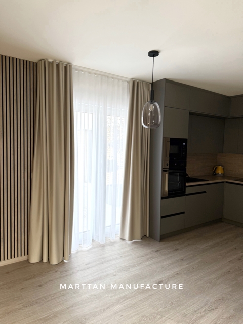 Závěsy a záclony Apartmán II.